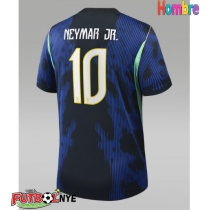 Camiseta Brasil Neymar Jr #10 Visitante Equipación Mundial 2026 manga corta